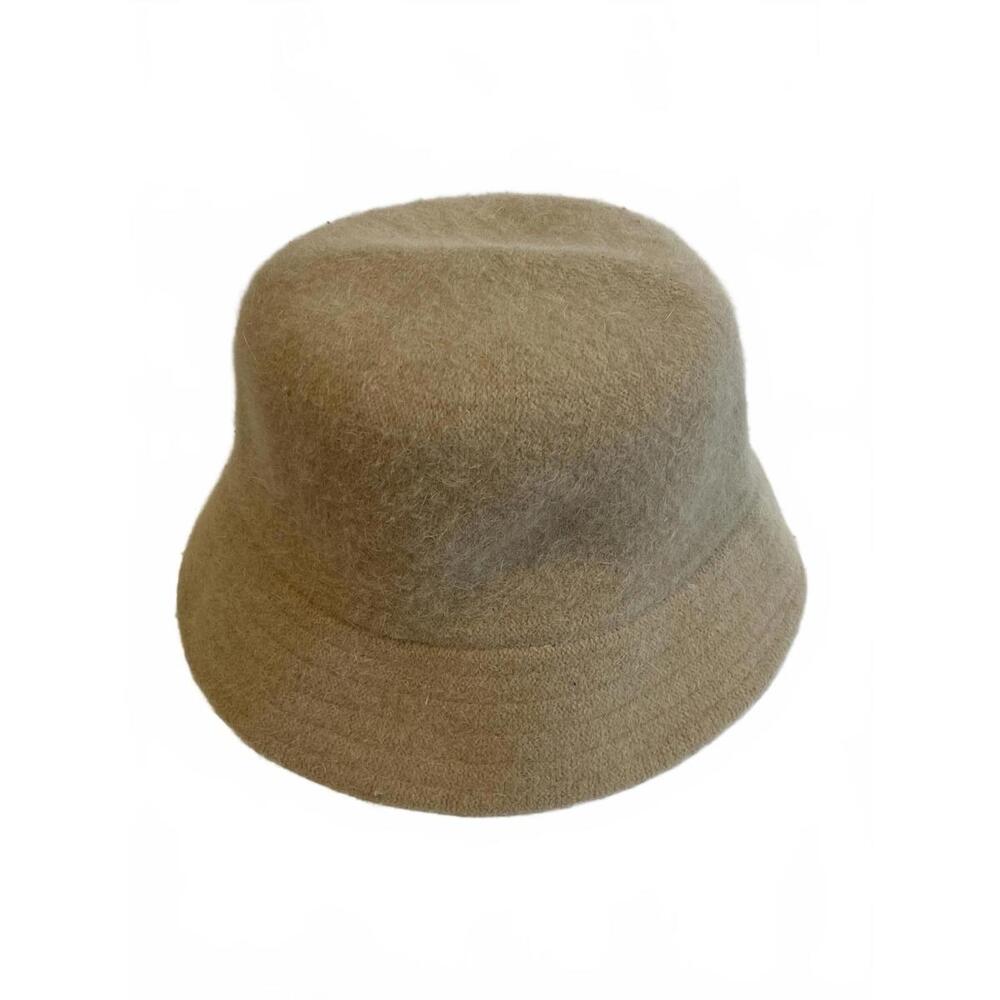 Marks & Spencer Bucket Hat Angora Wool Blend - Honey St Michael Style 1 407 006